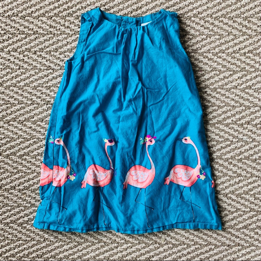 Gymboree dress with flamingoes